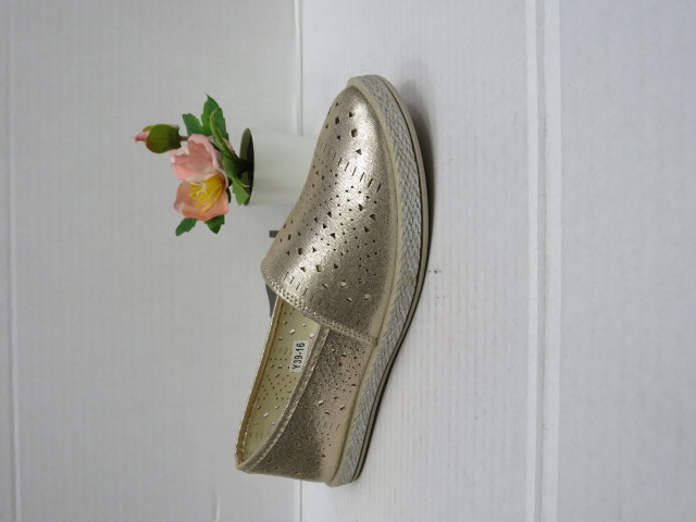 Baleriny Damskie Y39-16 GOLD 36-41