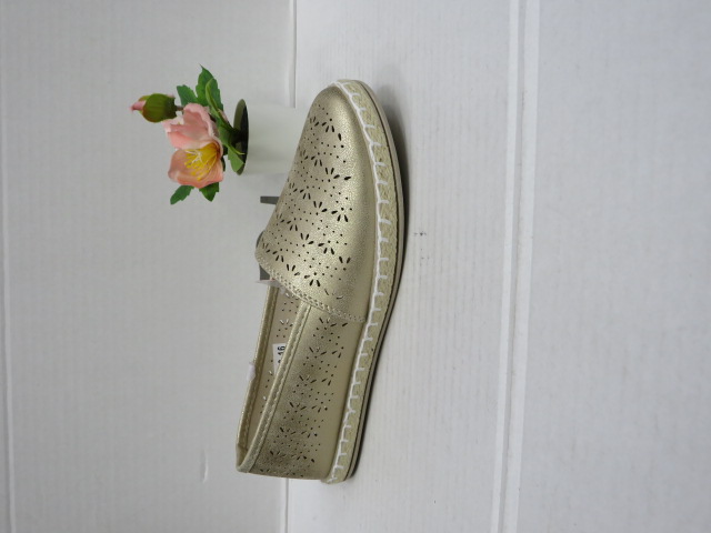 Baleriny Damskie Y23-16 GOLD 36-41
