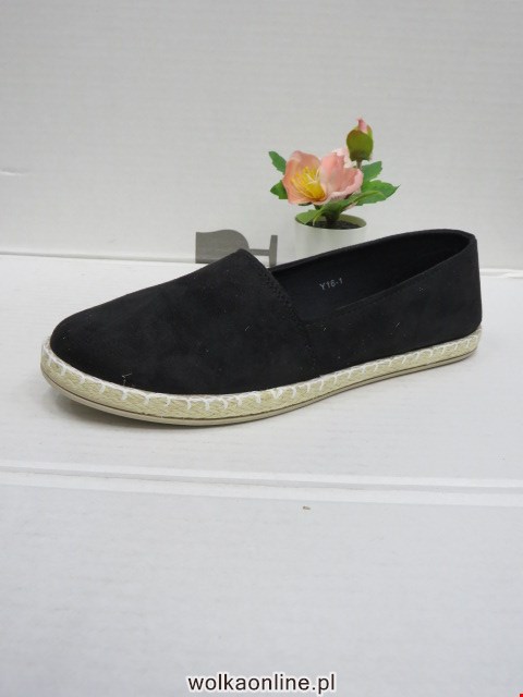 Baleriny Damskie Y16-1 BLACK 36-41