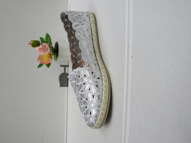 Baleriny Damskie Y99-2 SILVER 36-41 1