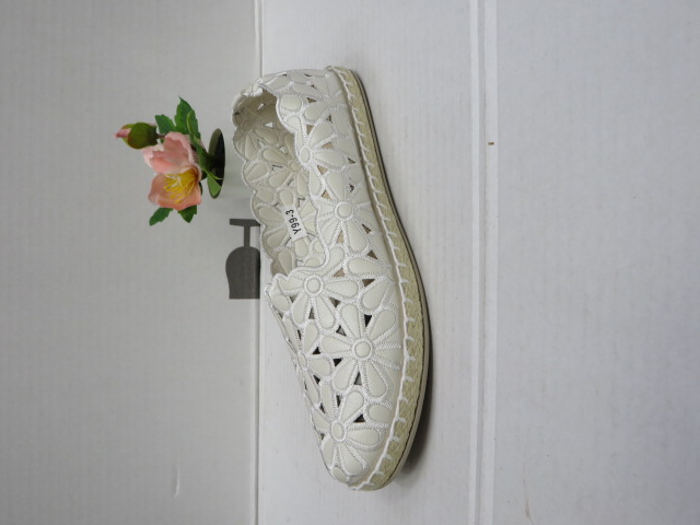 Baleriny Damskie Y99-3 WHITE 36-41