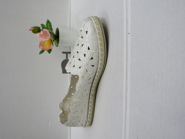 Baleriny Damskie Y99-3 WHITE 36-41 1