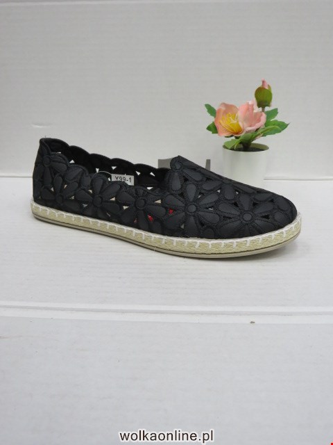 Baleriny Damskie Y99-1 BLACK 36-41