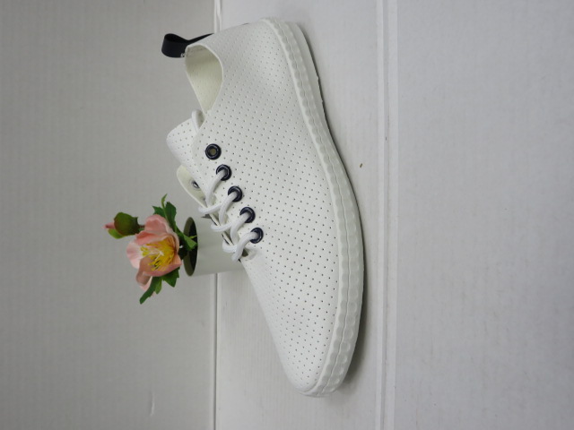 Trampki damskie EV22 WHITE/BLUE 36-41