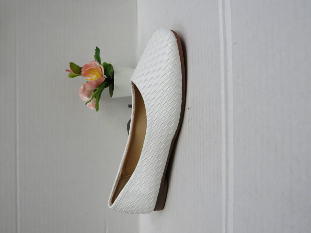 Baleriny Damskie 776 WHITE 36-41