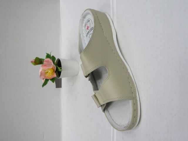 Klapki Damskie 0017 BEIGE 36-42 1
