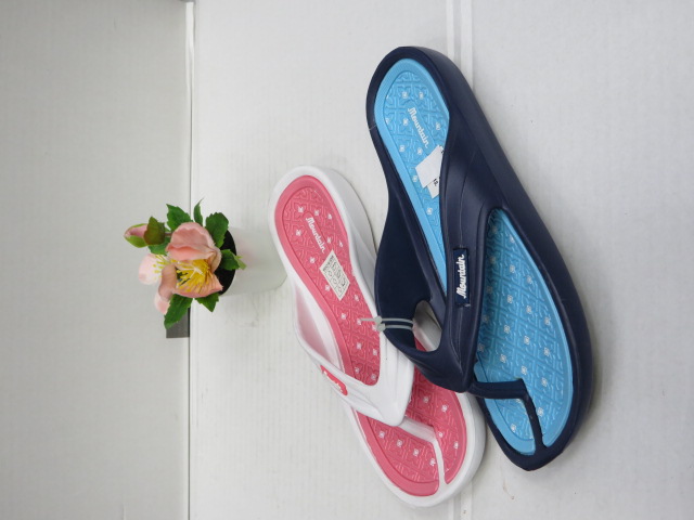 Klapki Damskie T024 BLACK/NAVY/WHITE/FUX 36-41