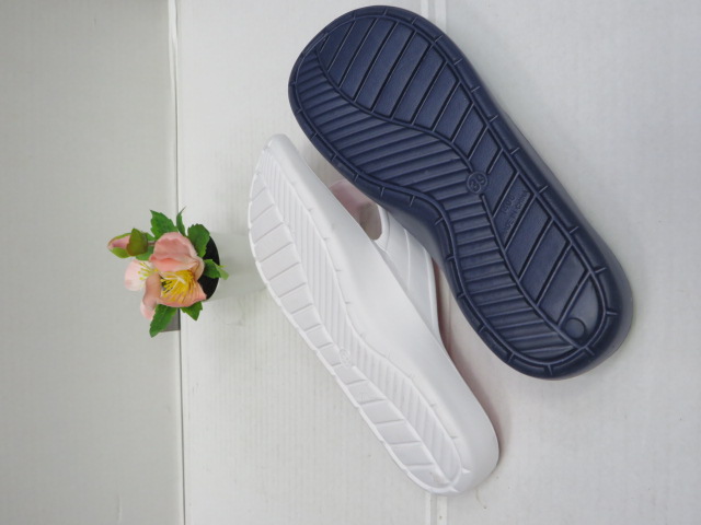 Klapki Damskie T024 BLACK/NAVY/WHITE/FUX 36-41 2