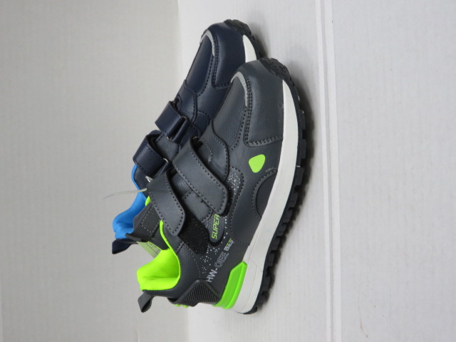 Buty Sportowe Dziecięce S806-2 BLACK/BLUE/GREY 31-36 1