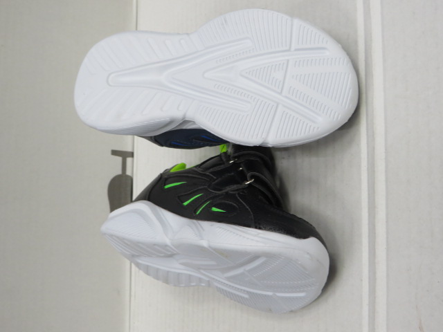 Buty Sportowe Dziecięce S046-1 BLACK/NAVY/GREY 25-30 2