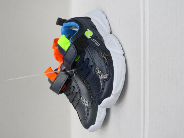 Buty Sportowe Dziecięce S809-1 BLACK/BLUE/GREY 25-30