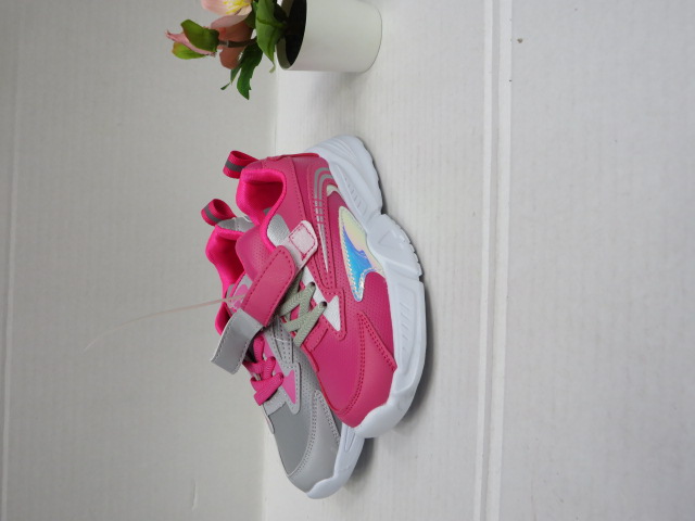 Buty Sportowe Dziecięce S807-1 FU/PINK/GREY 25-30