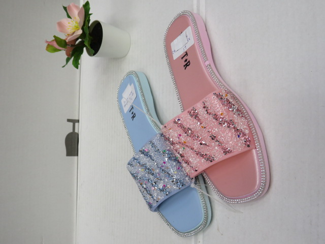 Klapki Damskie XF-5 MIX 4 KOLOR 37-42 1