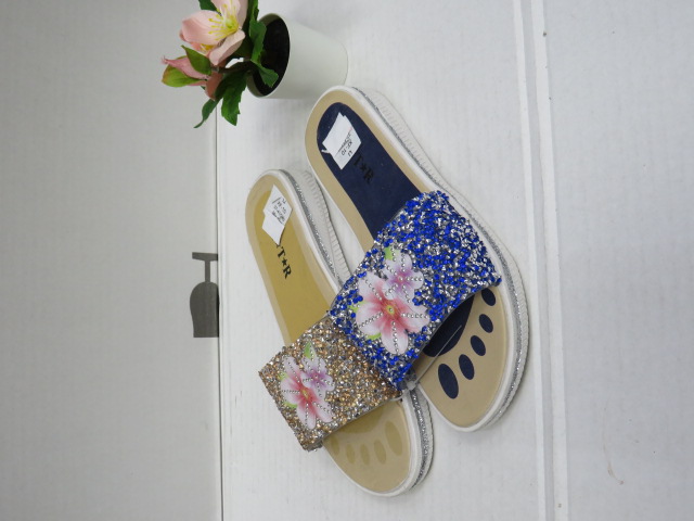 Klapki Damskie XF-10 MIX 4 KOLOR 37-41