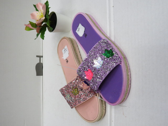 Klapki Damskie XF-21 MIX 4 KOLOR 37-41