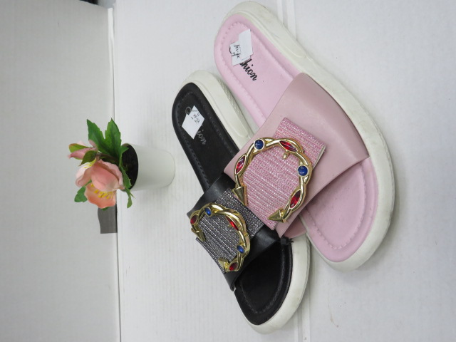 Klapki Damskie XF-12 MIX 4 KOLOR 37-41