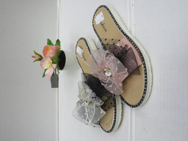 Klapki Damskie 367-16 MIX 4 KOLOR 36-41