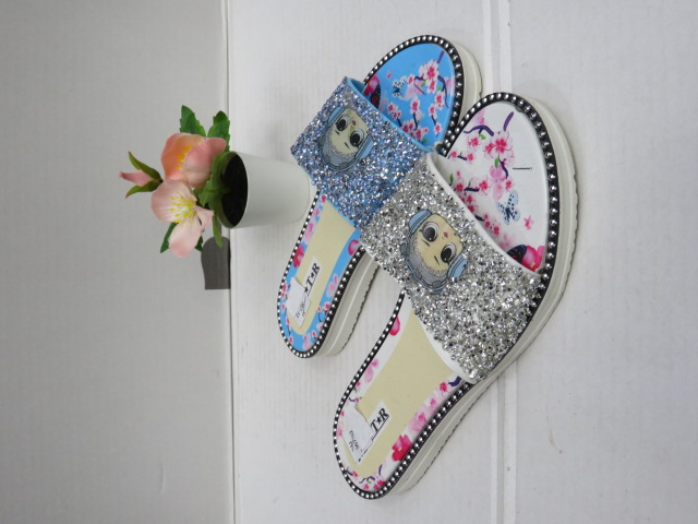 Klapki Damskie 367-12 MIX 4 KOLOR 37-41 1