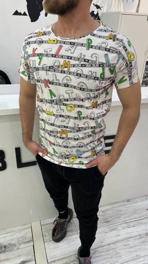 Bluzka męskie 9713 Mix kolor M-2XL (towar tureckie) 1