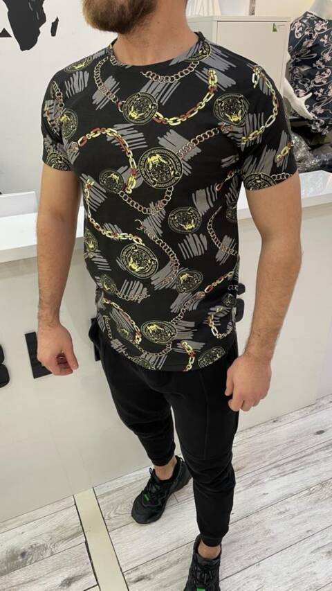 Bluzka męskie 9715 Mix kolor M-2XL (towar tureckie) 1