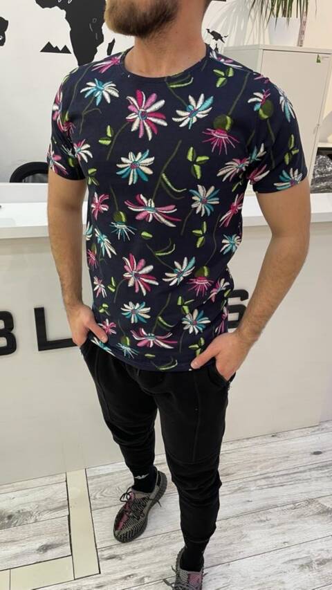 Bluzka męskie 9722 Mix kolor M-2XL (towar tureckie) 1