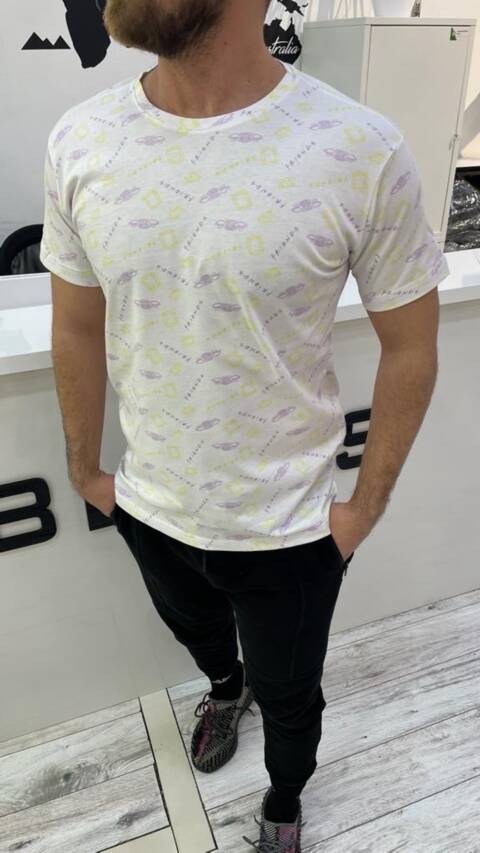 Bluzka męskie 9724 Mix kolor M-2XL (towar tureckie) 1