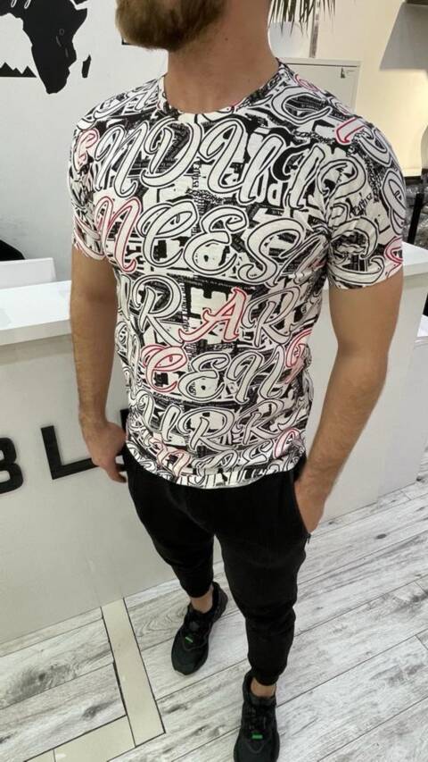 Bluzka męskie 9729 Mix kolor M-2XL (towar tureckie) 1