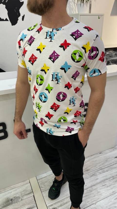 Bluzka męskie 9732 Mix kolor M-2XL (towar tureckie) 1