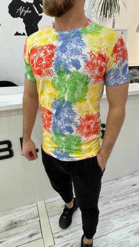 Bluzka męskie 9734 Mix kolor M-2XL (towar tureckie) 1