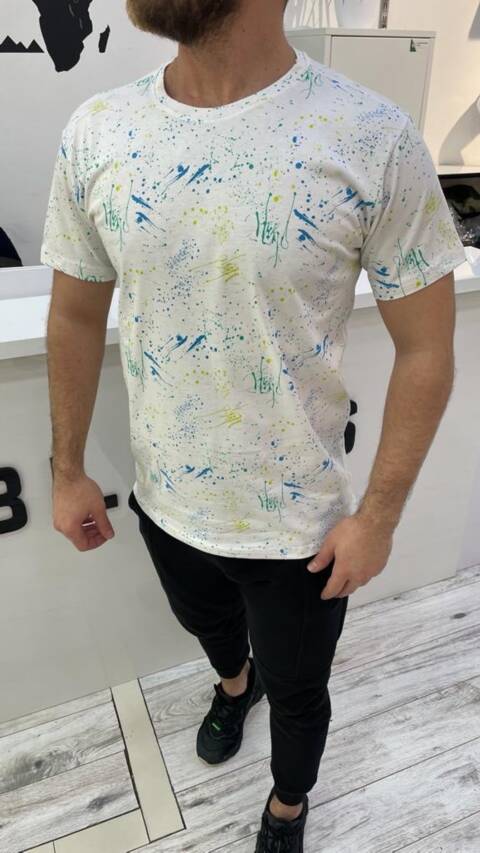 Bluzka męskie 9743 Mix kolor M-2XL (towar tureckie)