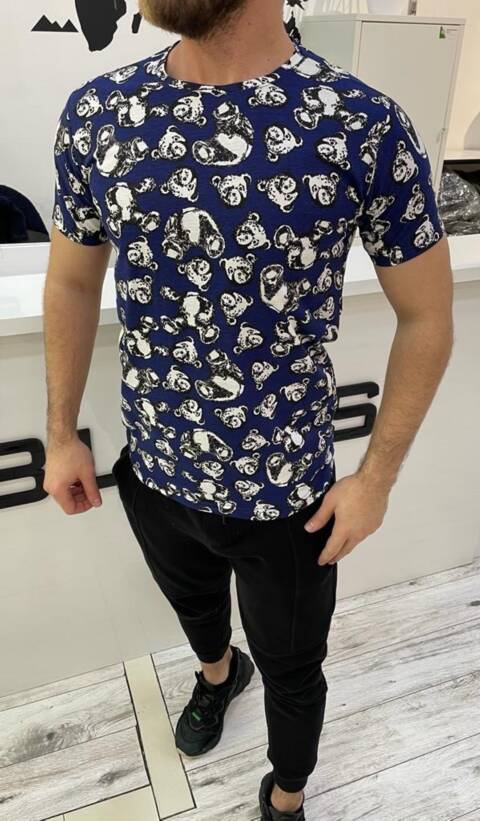 Bluzka męskie 9744 Mix kolor M-2XL (towar tureckie) 1