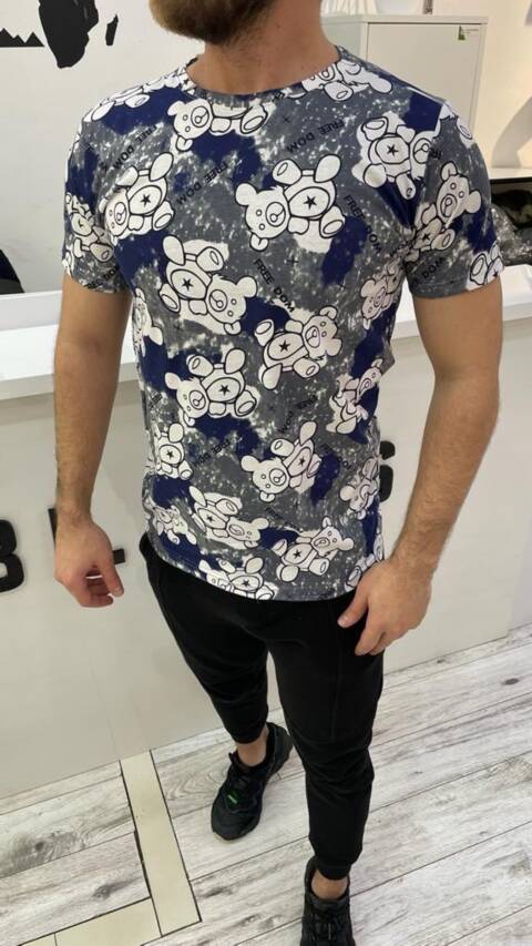 Bluzka męskie 9745 Mix kolor M-2XL (towar tureckie) 1