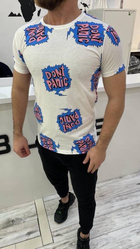 Bluzka męskie 9753 Mix kolor M-2XL (towar tureckie) 1