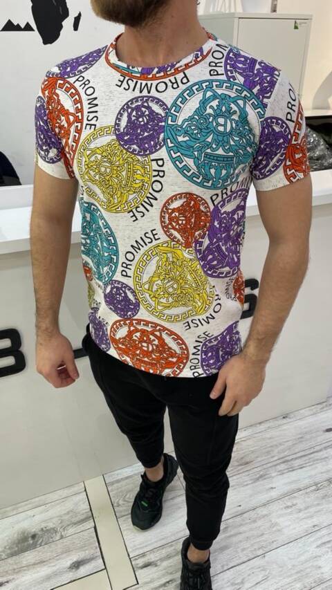 Bluzka męskie 9755 Mix kolor M-2XL (towar tureckie) 1