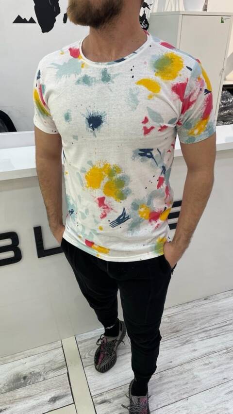 Bluzka męskie 9759 Mix kolor M-2XL (towar tureckie) 1