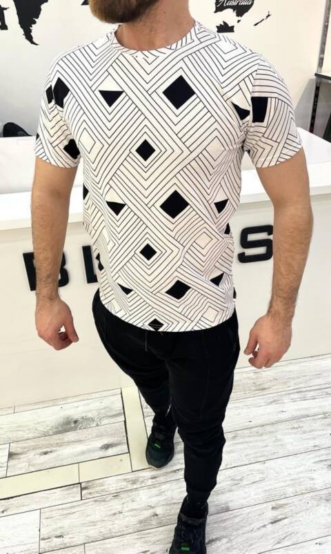 Bluzka męskie 9763 Mix kolor M-2XL (towar tureckie) 1