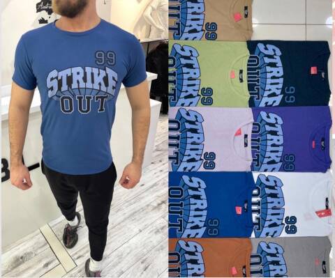 Bluzka męskie 9783 Mix kolor M-2XL (towar tureckie) 1