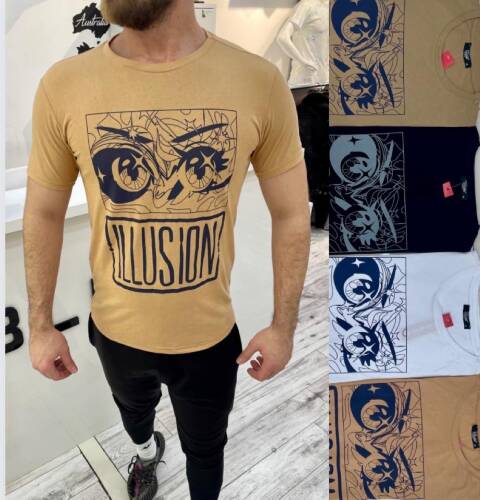 Bluzka męskie 9785 Mix kolor M-2XL (towar tureckie) 1