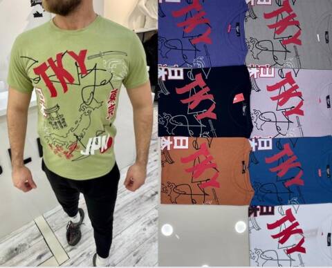 Bluzka męskie 9786 Mix kolor M-2XL (towar tureckie) 1