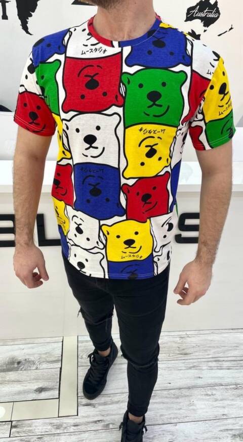 Bluzka męskie 9793 Mix kolor M-2XL (towar tureckie)