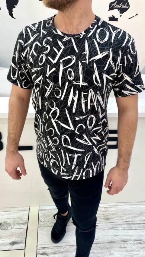 Bluzka męskie 9794 Mix kolor M-2XL (towar tureckie) 1