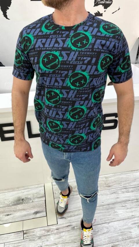 Bluzka męskie 9797 Mix kolor M-2XL (towar tureckie)