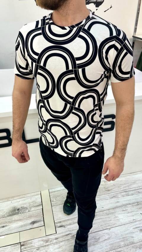 Bluzka męskie 9805 Mix kolor M-2XL (towar tureckie) 1