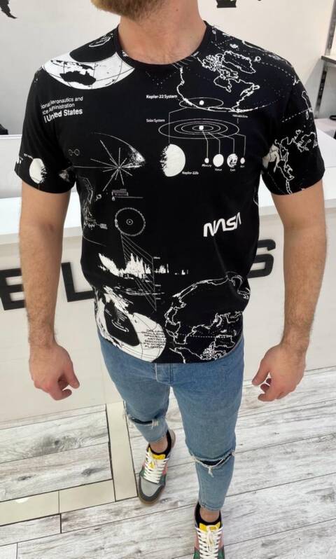 Bluzka męskie 9818 Mix kolor M-2XL (towar tureckie) 1