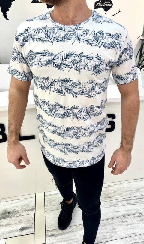 Bluzka męskie 9821 Mix kolor M-2XL (towar tureckie) 1