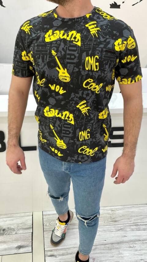 Bluzka męskie 9823 Mix kolor M-2XL (towar tureckie) 1