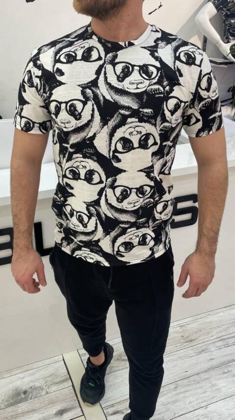 Bluzka męskie 9836 Mix kolor M-2XL (towar tureckie) 1