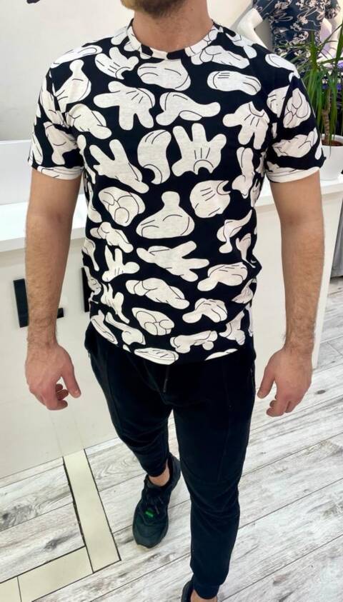 Bluzka męskie 9837 Mix kolor M-2XL (towar tureckie) 1