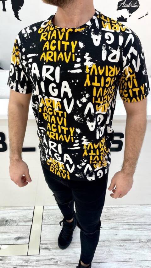 Bluzka męskie 9843 Mix kolor M-2XL (towar tureckie)