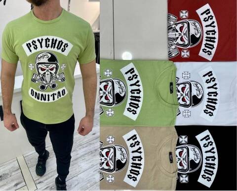 Bluzka męskie 9853 Mix kolor M-2XL (towar tureckie)